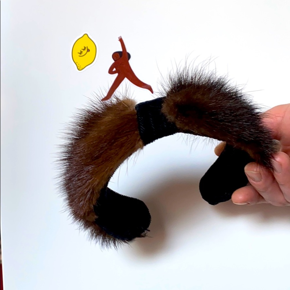 Vintage Mink Headband